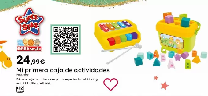 Oferta de Super Star - Mi Primera Caja De Actividades por 19,99€ en ToysRus