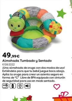 Oferta de Almohada Tumbado Y Sentado por 49,99€ en ToysRus