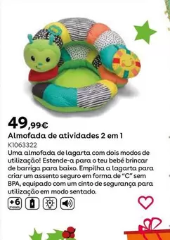 Oferta de Almohada Tumbado Y Sentado por 49,99€ en ToysRus