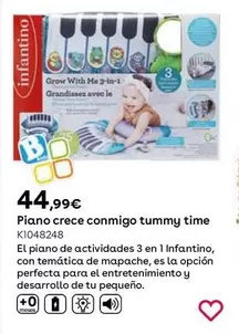 Oferta de Piano Crece Conmigo Tummy Time  por 44,99€ en ToysRus