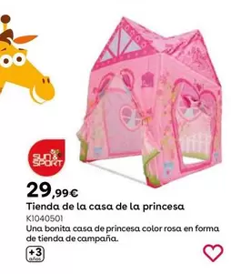 Oferta de Sun & Sport - Tienda De La Casa De La Princesa por 29,99€ en ToysRus