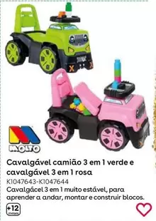 Oferta de Molto - Correpasillos Suv 3 En 1 Con Juego De Bloques  en ToysRus