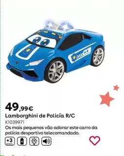 Oferta de Lamborghini De Policía R/C por 49,99€ en ToysRus