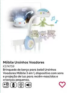 Oferta de Fisher-Price - Móvil Ositos Voladores en ToysRus