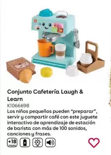 Oferta de Conjunto Cafetería Laugh & Learn  en ToysRus