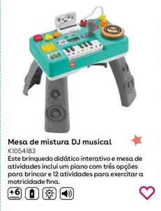 Oferta de Fisher-Price - Mesa De Mezclas De DJ en ToysRus