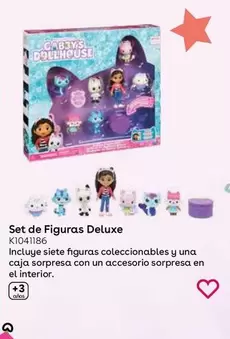 Oferta de La Casa De Muñecas De Gabby - Set De Figuras Deluxe en ToysRus