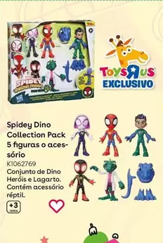 Oferta de Toysrus - Spidey Dino Collection Pack 5 Figuras Y Acce-sorio en ToysRus