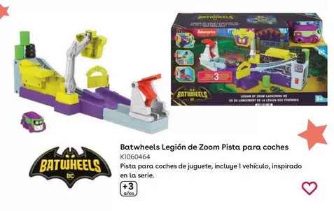 Oferta de Batweels - Legión De Zoom Pista Para Coches en ToysRus