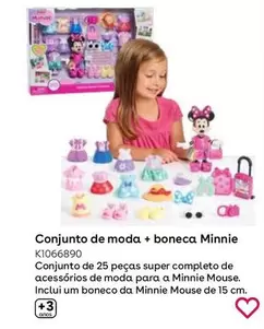 Oferta de Conjunto De Moda+Boneca Minnie en ToysRus