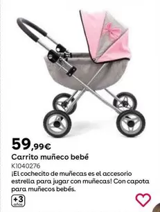 Oferta de Carrito Muñeco Bebé por 59,99€ en ToysRus