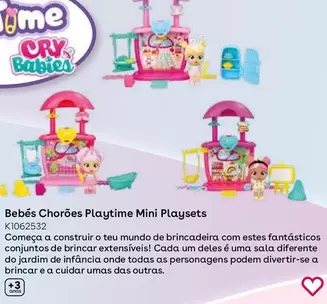 Oferta de Bebés Llorones - Playtime Mini Playsets en ToysRus