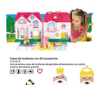 Oferta de Casa De Muñecas Con 25 Accesorios  en ToysRus