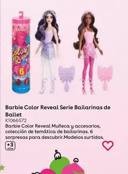 Oferta de Barbie Color Reveal Serie Bailarinas De Ballet en ToysRus