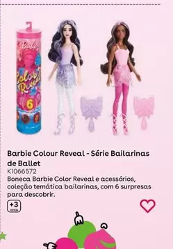 Oferta de Barbie Color Reveal Serie Bailarinas De Ballet en ToysRus