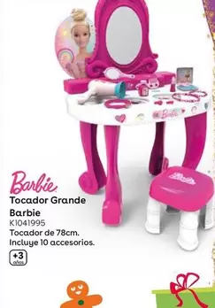 Oferta de Barbie - Tocador Grande Barbie en ToysRus