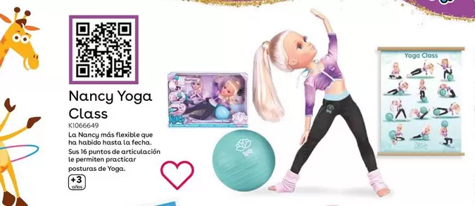 Oferta de Nancy - Yoga Class en ToysRus