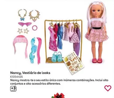 Oferta de Nancy - Vestidor De Looks en ToysRus