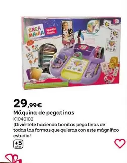 Oferta de Crea Mania - Máquina De Pegatinas por 29,99€ en ToysRus