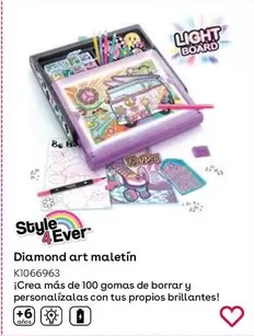 Oferta de  Style 4Ever - Diamond Art Maletín  en ToysRus