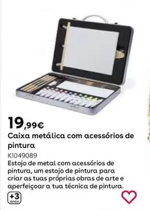 Oferta de Maletín Metálico Con Accesorios De Pintura por 19,99€ en ToysRus