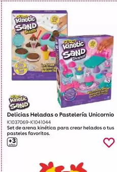 Oferta de Kinetic Sand - Delicias Helados O  Pastelería Unicornio  en ToysRus