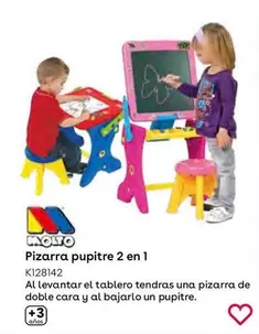 Oferta de Molto - Pizarra Pupitre 2 En 1 en ToysRus