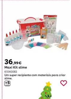 Oferta de Maxi Kit Slime por 34,99€ en ToysRus