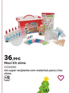 Oferta de Maxi Kit Slime por 34,99€ en ToysRus