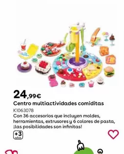 Oferta de Centro Multiactividades Comiditas por 24,99€ en ToysRus