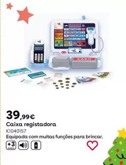 Oferta de Caja Registradora por 39,99€ en ToysRus