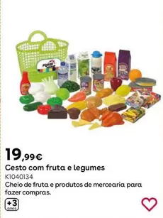 Oferta de Cesta Con Fruta Y Verdura por 19,99€ en ToysRus