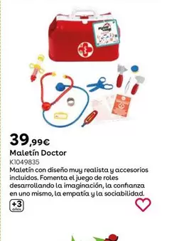 Oferta de Funny Home - Maletín Doctor por 39,99€ en ToysRus