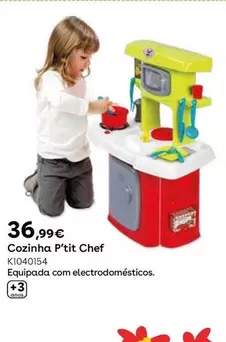 Oferta de Cocina P'Tit Chef  por 36,99€ en ToysRus