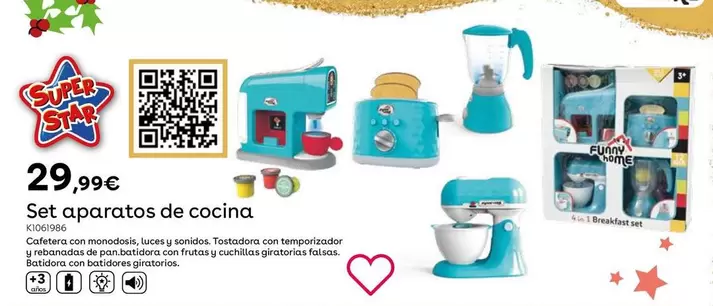 Oferta de Set Aparatos De Cocina por 29,99€ en ToysRus