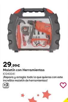 Oferta de Funny Home - Maletín Con Herramientas por 29,99€ en ToysRus