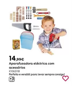 Oferta de Funny Home - Destornillador Eléctrico Con Accesorios por 14,99€ en ToysRus