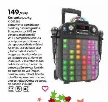 Oferta de Karaoke Party por 149,99€ en ToysRus