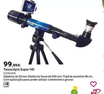 Oferta de Telescopio Super HD  por 99,99€ en ToysRus