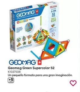 Oferta de Geomag - Green Supercolor 52  en ToysRus