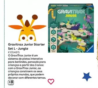 Oferta de Ravensburger - Gravitrax Junior Starter Set L - Jungle en ToysRus