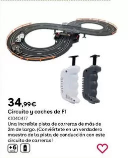 Oferta de Motor&Co - Circuito Y Coches De F1 por 34,99€ en ToysRus