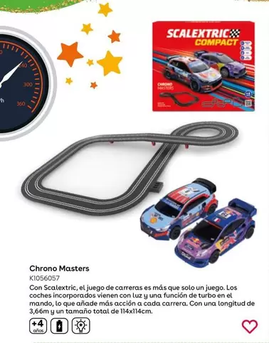 Oferta de Scalextric - Chrono Masters en ToysRus