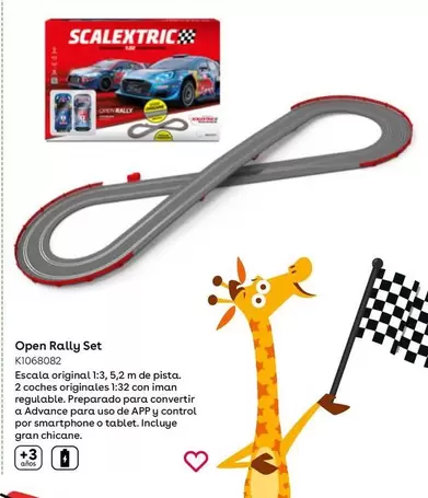 Oferta de Scalextric - Open Rally Set en ToysRus