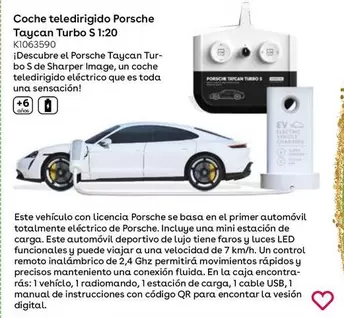 Oferta de Coche Teledirigido Porsche Taycan Turbo en ToysRus