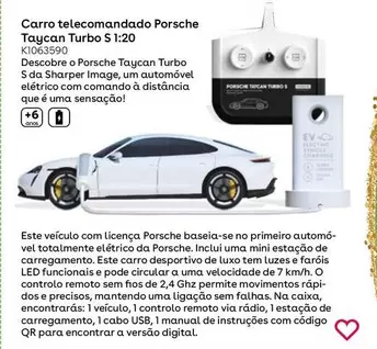 Oferta de Coche Teledirigido Porsche Taycan Turbo en ToysRus