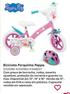 Oferta de Sun&Sport - Bicicleta Peppa Pig en ToysRus