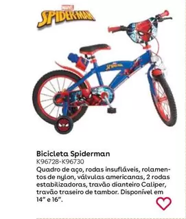 Oferta de Bicicleta Spiderman  en ToysRus