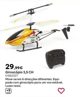 Oferta de Helicóptero 3,5 CH por 29,99€ en ToysRus