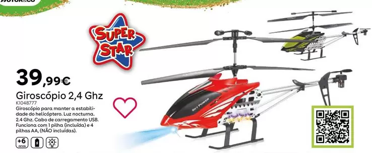 Oferta de Motor & Co - Helicóptero 2,4 GHZ por 39,99€ en ToysRus